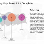 Turkey Map PowerPoint Template 08 & Google Slides Theme