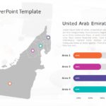 UAE Map PowerPoint Template 01 & Google Slides Theme