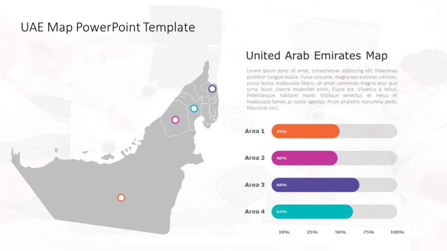 UAE Map PowerPoint Template 01