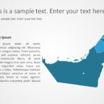 UAE Map PowerPoint Template 06 & Google Slides Theme