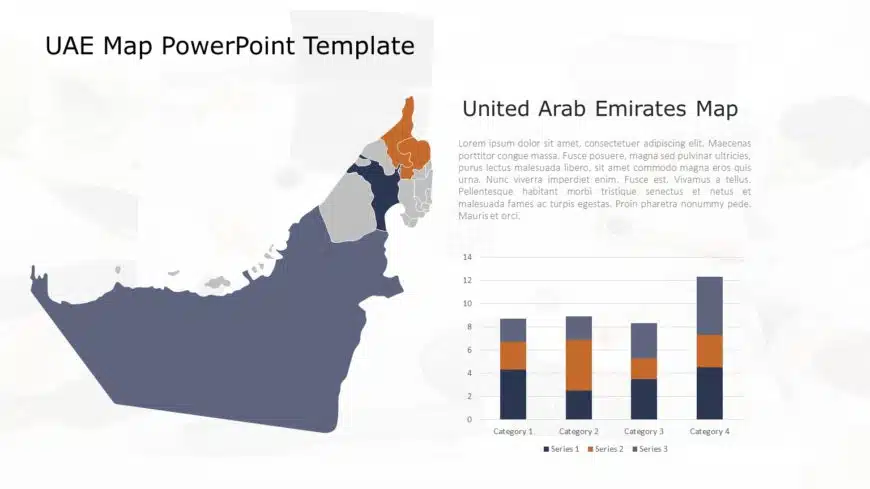 UAE Map PowerPoint Template 07