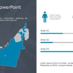 UAE Map PowerPoint Template 09 & Google Slides Theme