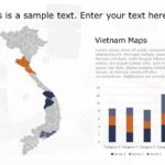 Vietnam Map PowerPoint Template 07 & Google Slides Theme