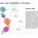 Vietnam Map PowerPoint Template 08 & Google Slides Theme