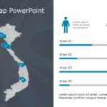 Vietnam Map PowerPoint Template 09 & Google Slides Theme