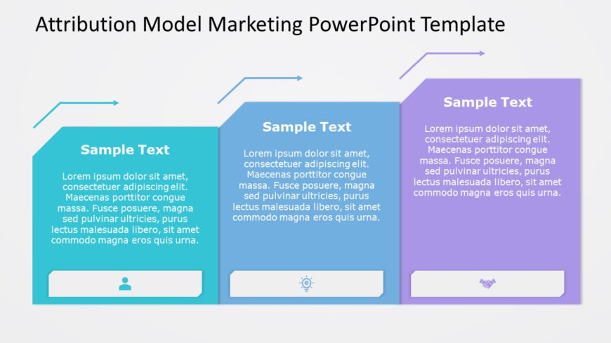 Attribution Model Marketing PowerPoint Template