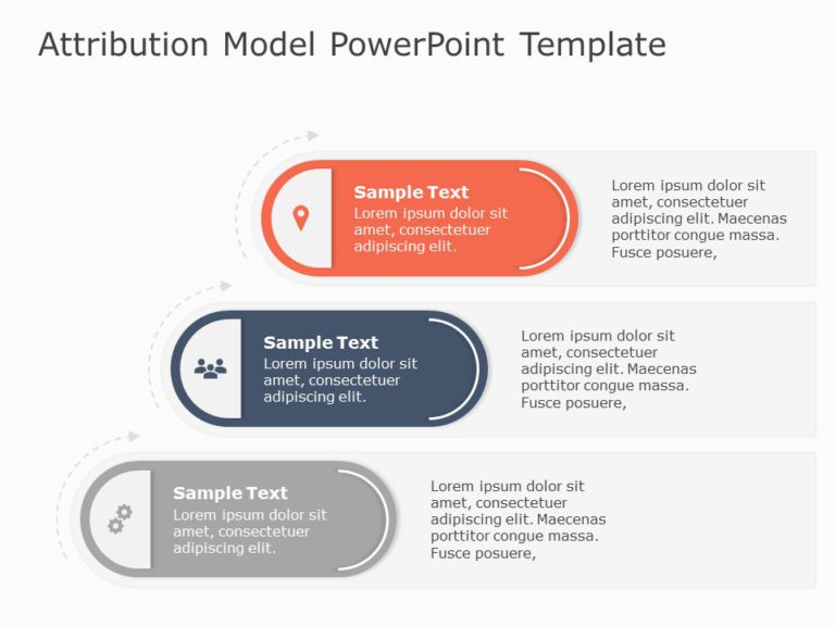 Attribution Model PowerPoint Template & Google Slides Theme