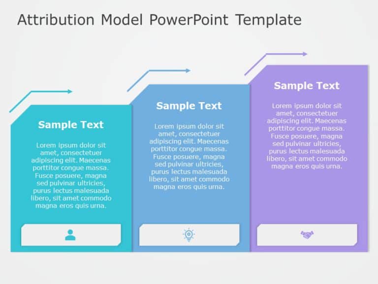 Attribution Model Marketing PowerPoint Template
