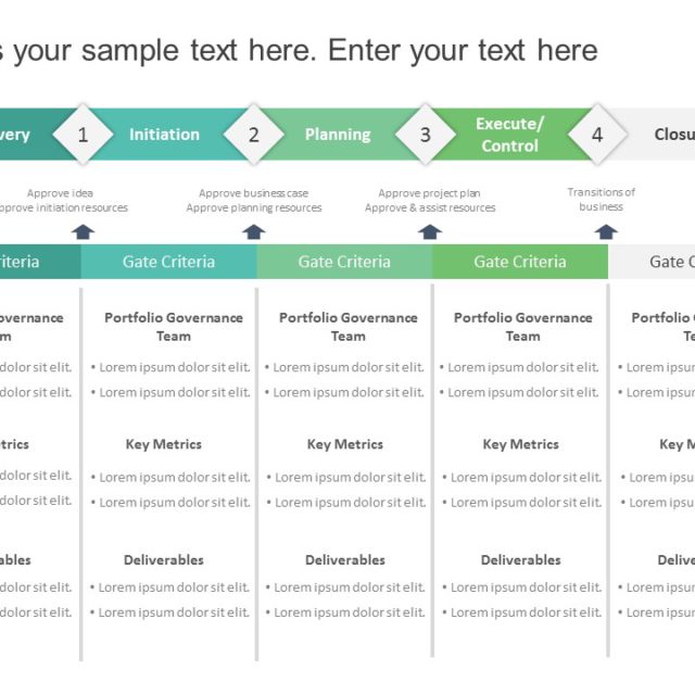 Multi Step Approval PowerPoint Template