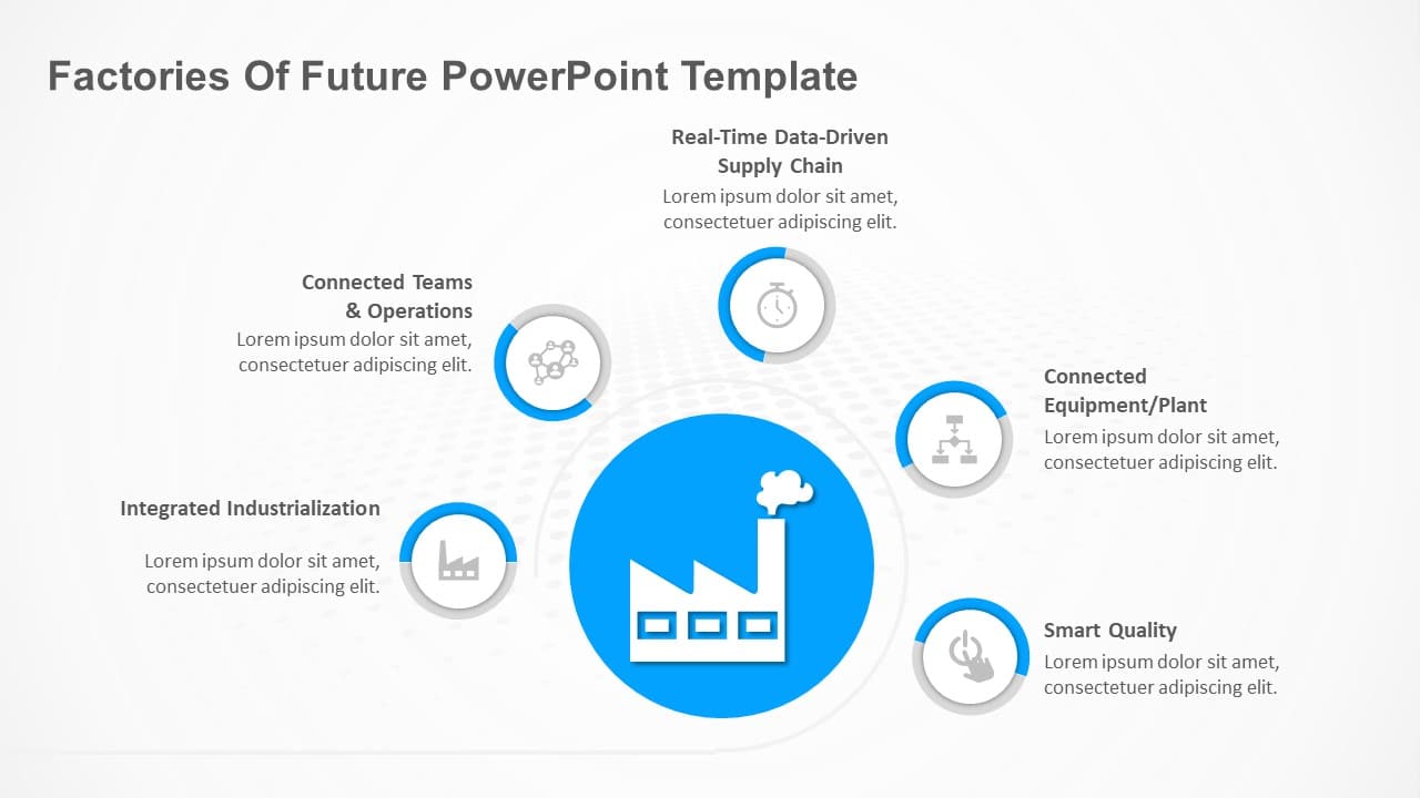 Factories Of Future PowerPoint Template & Google Slides Theme