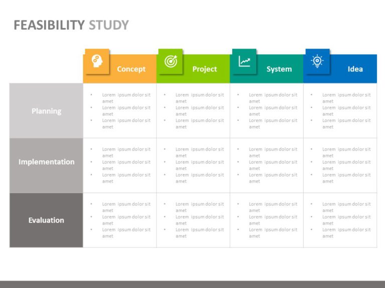Feasibility Study PowerPoint Template