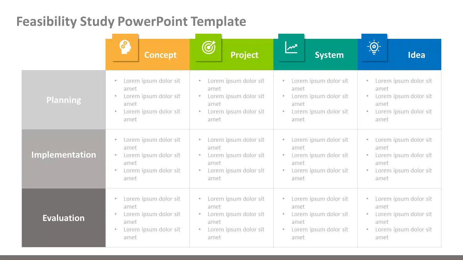 Feasibility Study PowerPoint Template & Google Slides Theme