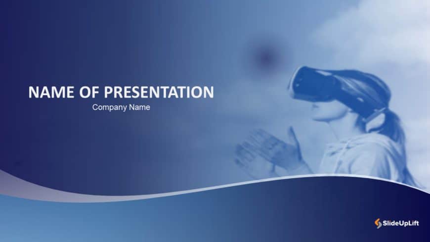 Metaverse Cover PowerPoint Template