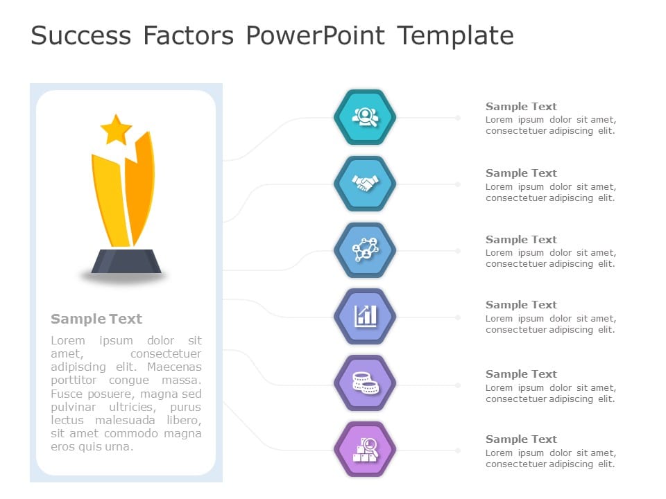 Success Factors PowerPoint Template & Google Slides Theme
