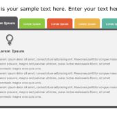 Animated Tabbed PowerPoint Template