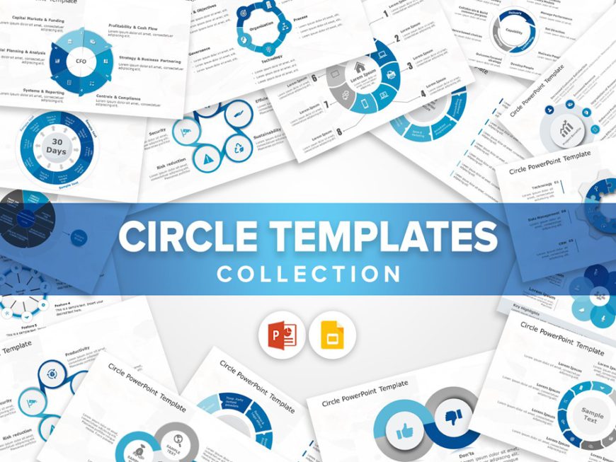 Circle Shape Template Collection for PowerPoint & Google Slides