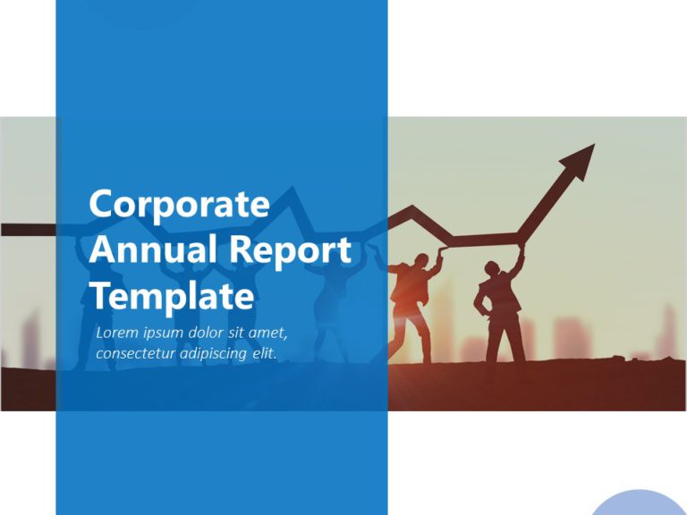 Corporate Annual Report PowerPoint Template