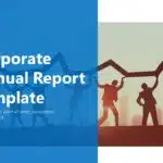 Corporate Annual Report PowerPoint Template & Google Slides Theme