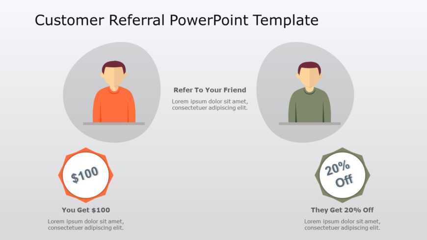 Customer Referral PowerPoint Template