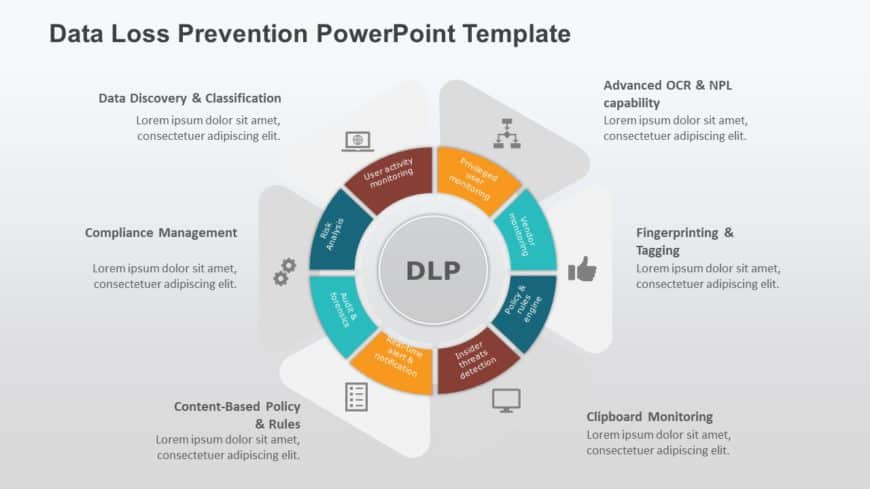 Data Loss Prevention PowerPoint Template