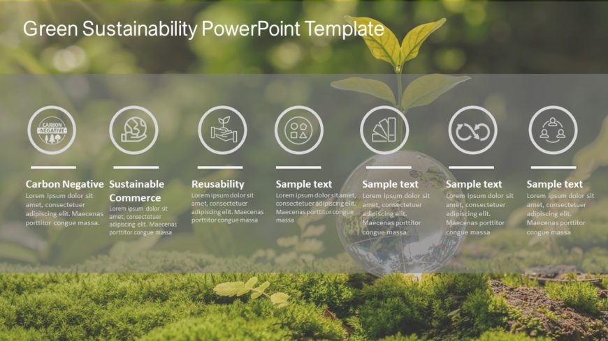 Green Sustainability PowerPoint Template