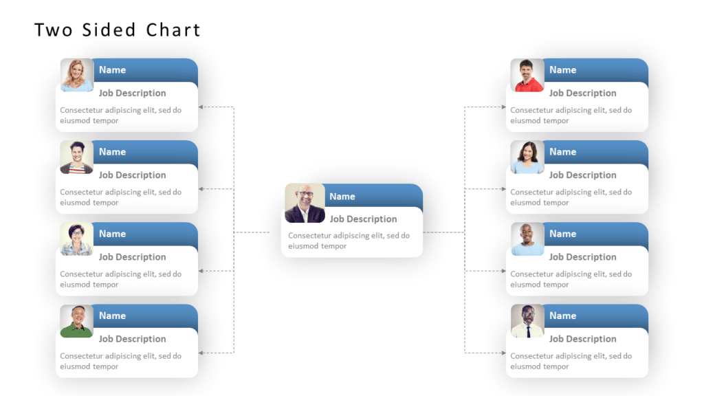 Two Sided Org Chart