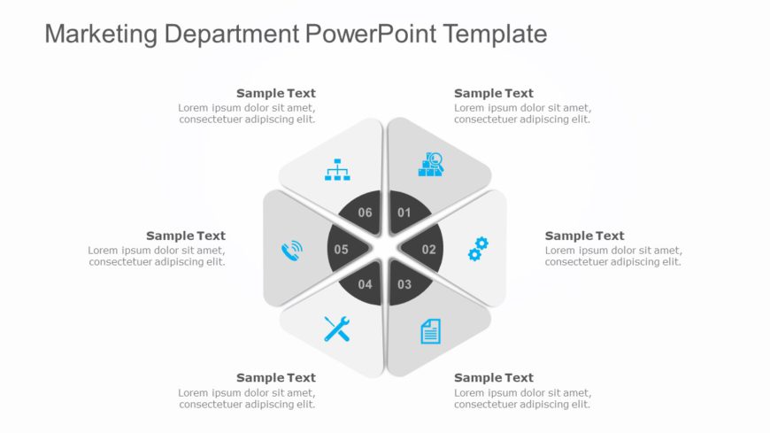 Marketing Department PowerPoint Template