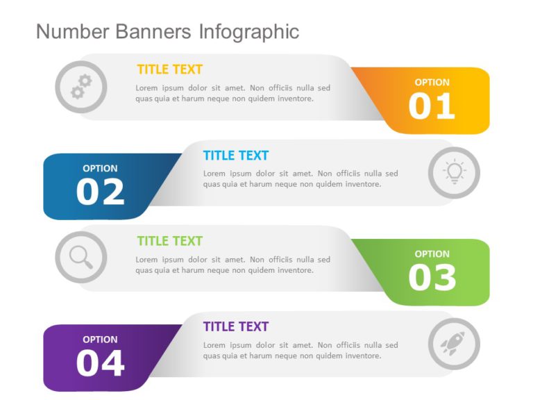Numbers Banner PowerPoint Template & Google Slides Theme