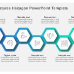 Product Features Hexagon 02 PowerPoint Template & Google Slides Theme