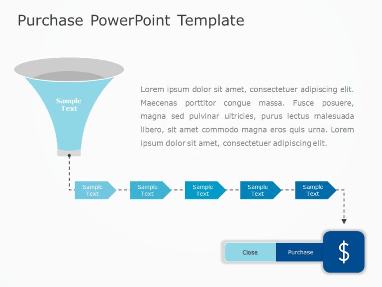 Purchase Cycle PowerPoint Template