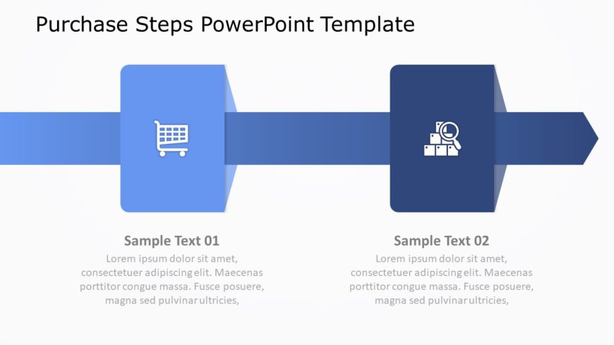 Purchase Steps PowerPoint Template