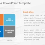 Quick Wins PowerPoint Template & Google Slides Theme