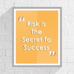 Risk Quote PowerPoint Template & Google Slides Theme