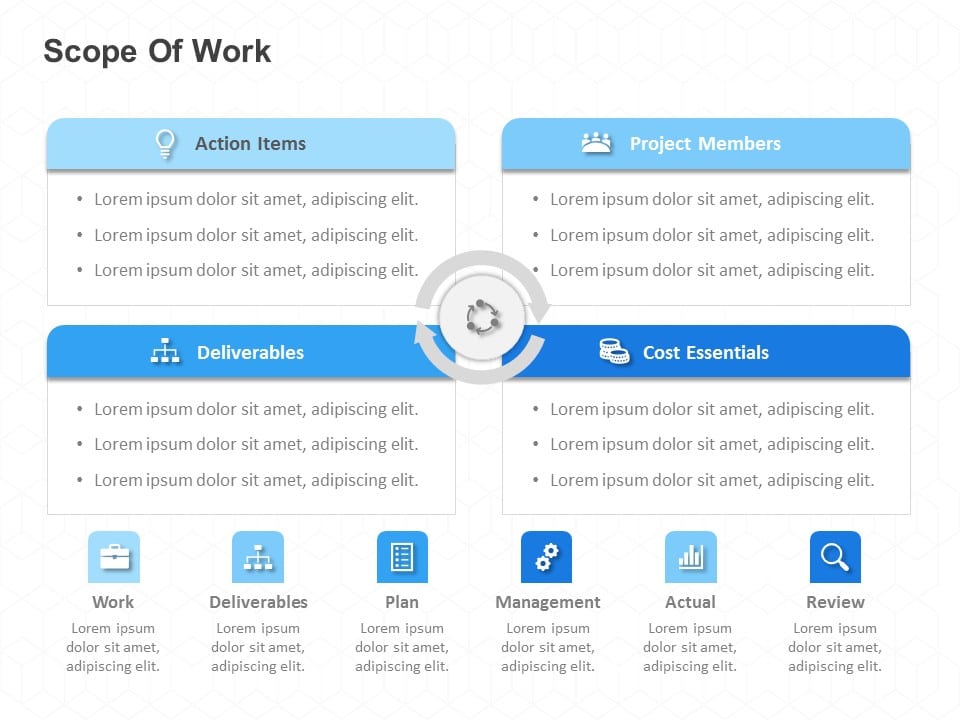 Scope of Work Example PowerPoint Template