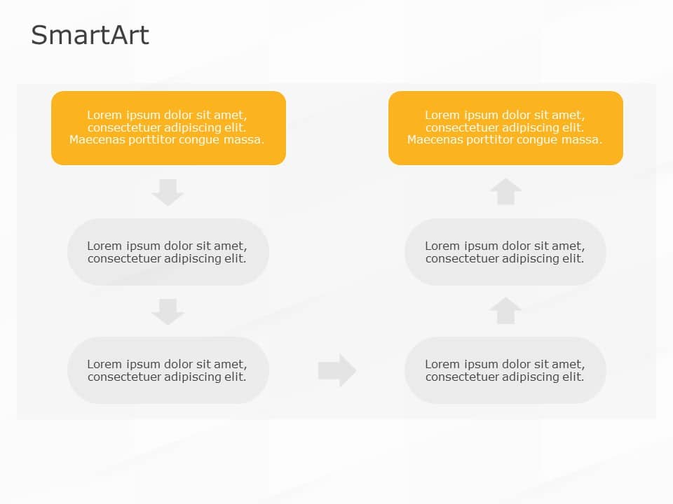 SmartArt Process Circular Bending 2 Steps