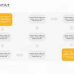 SmartArt Process Circular Bending 3 Steps & Google Slides Theme