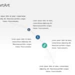 SmartArt Process Descending Process 3 Steps & Google Slides Theme