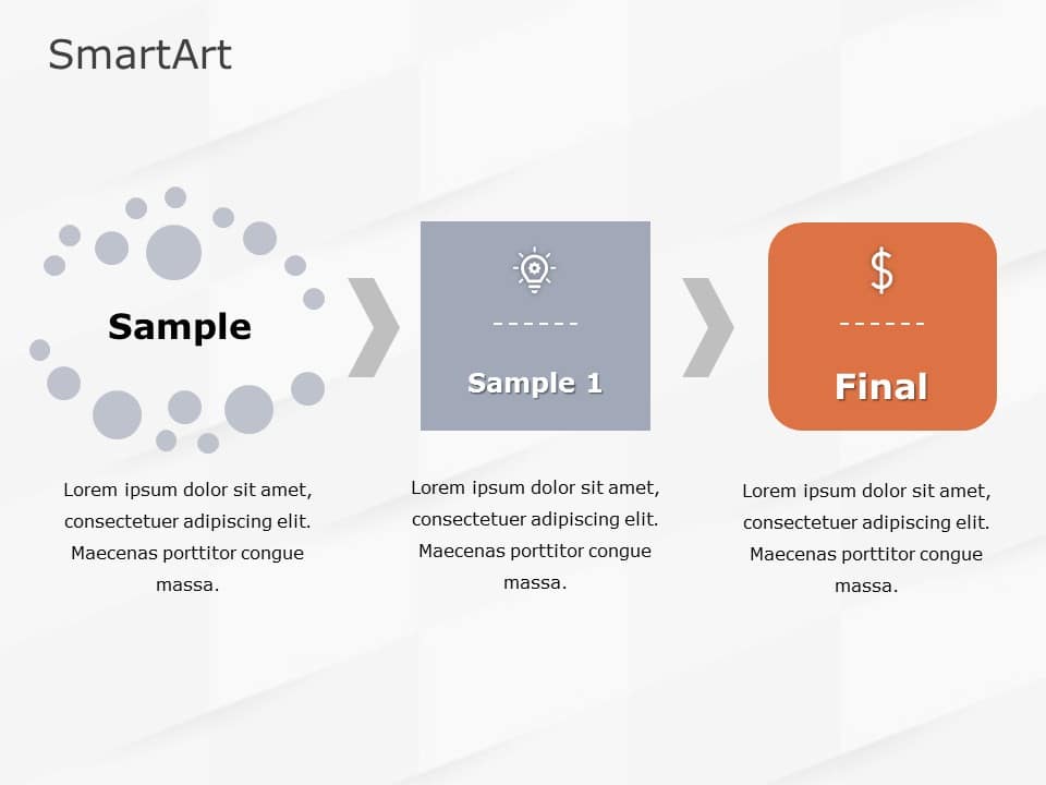 SmartArt Process Result Process 1 Steps