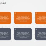 SmartArt Process Vertical Bending 2 Steps