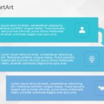 SmartArt Process Upward Process 3 Steps