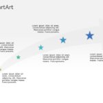 SmartArt Process Upward Process 3 Steps