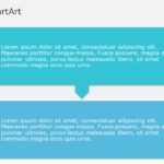 SmartArt Process Vertical Process 2 Steps & Google Slides Theme