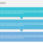 SmartArt Process Vertical Process 3 Steps & Google Slides Theme