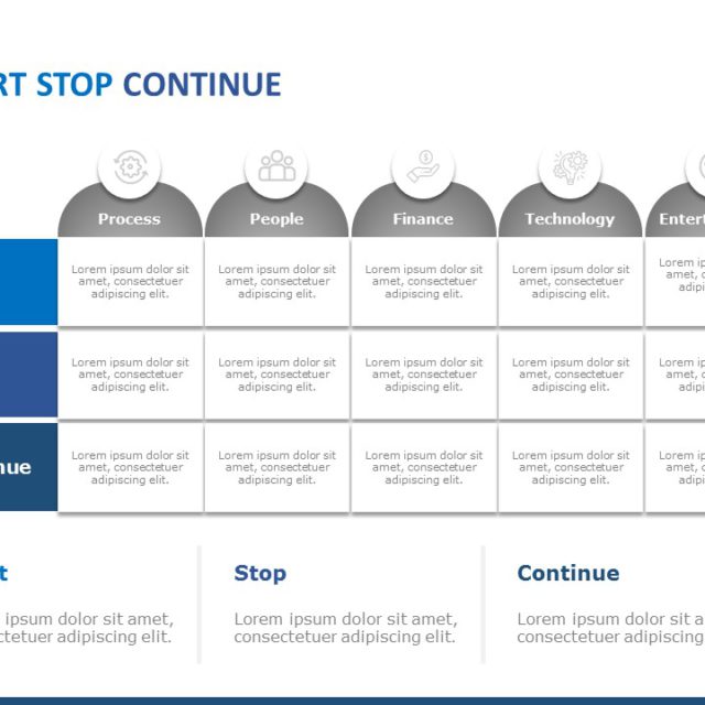 online-start-stop-continue-template