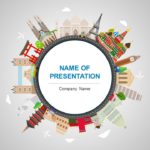 Tourism Coverslide PowerPoint Template & Google Slides Theme