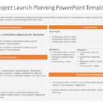 Animated Project Launch Planning PowerPoint Template & Google Slides Theme