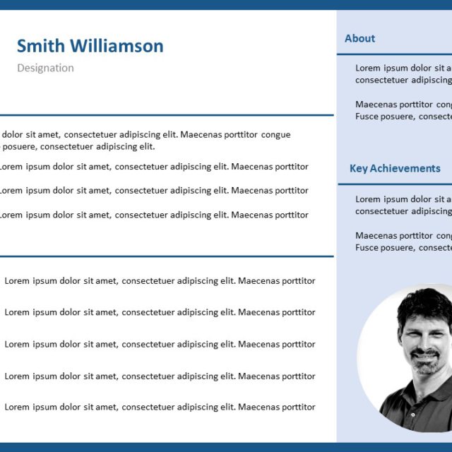 Resume Templates For PowerPoint & Google Slides