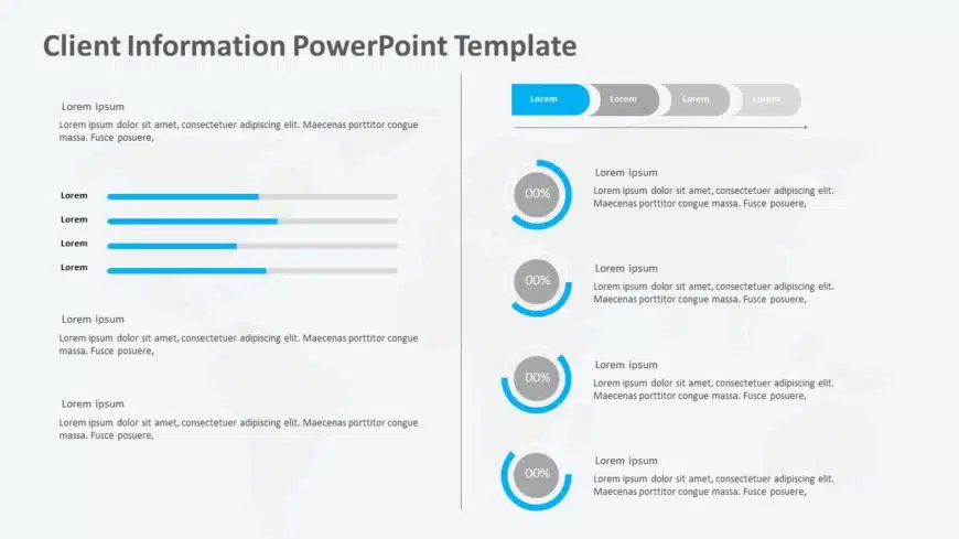 Client Information PowerPoint Template