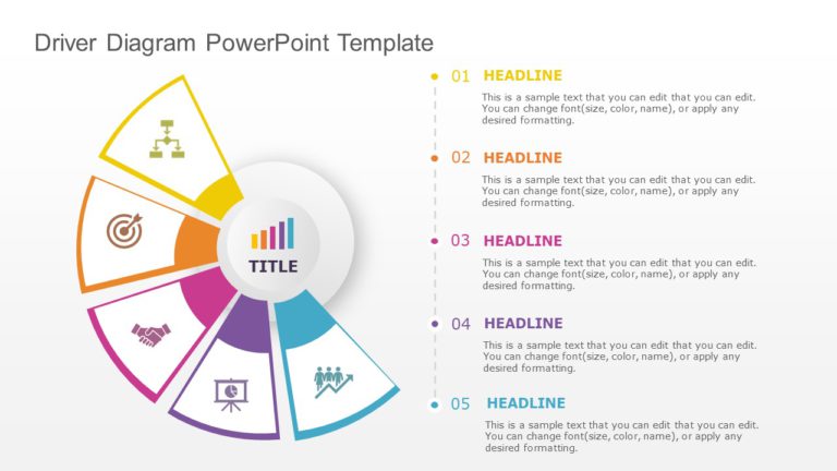 Driver Diagram PowerPoint Template & Google Slides Theme