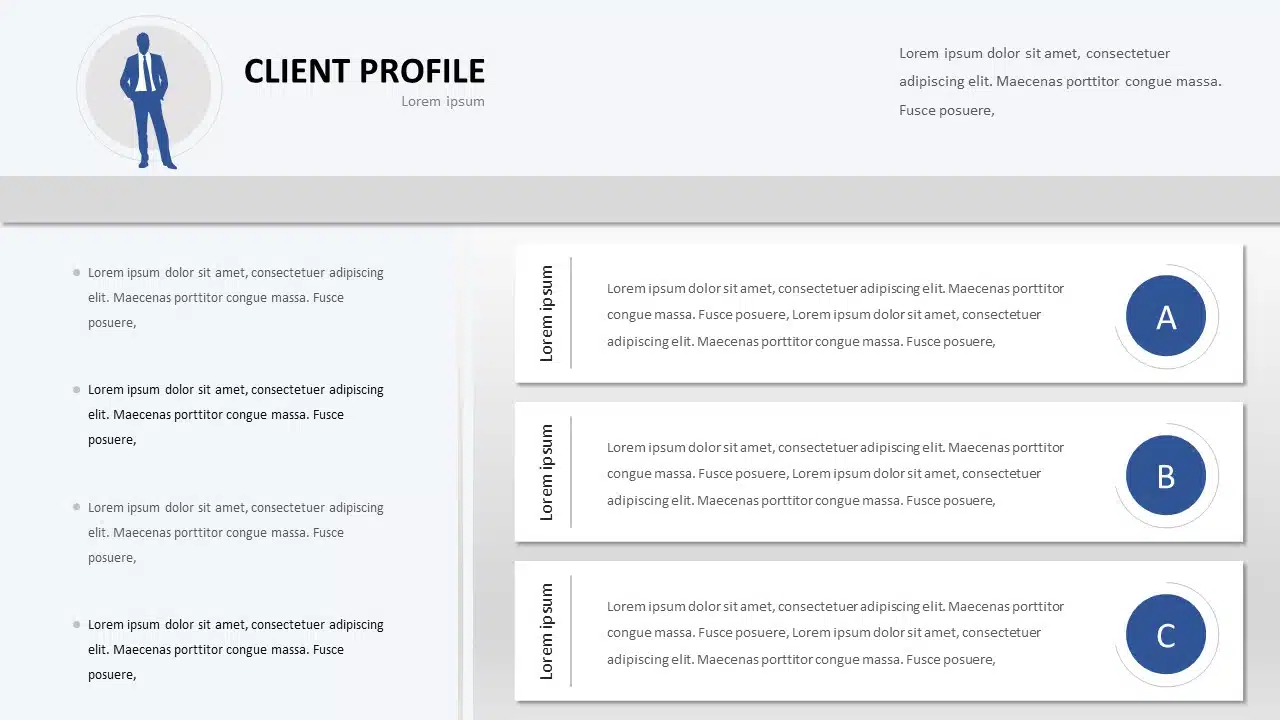 Ideal Client Profile PowerPoint Template & Google Slides Theme